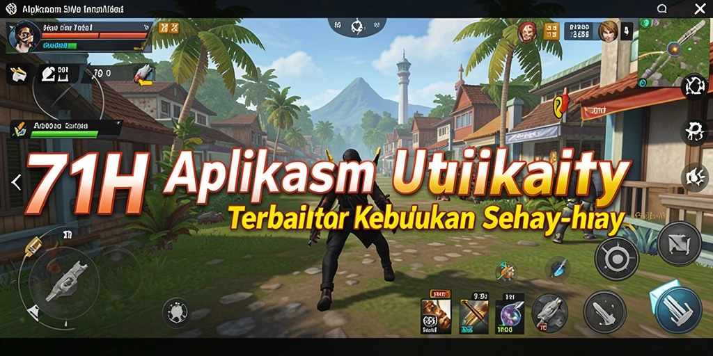Tampilan antarmuka pengguna 71H yang intuitif dan menarik.