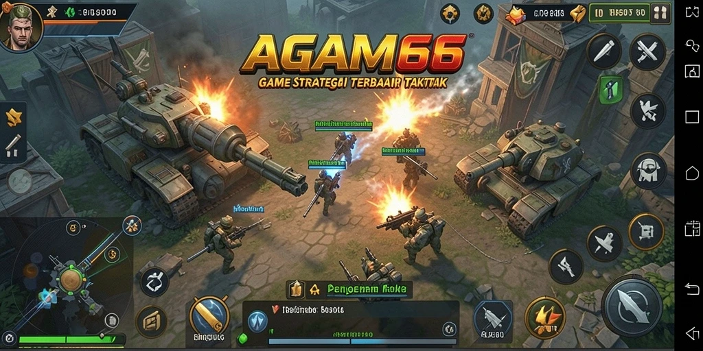 Tampilan gameplay menarik AGAM66 dengan visual yang memukau.