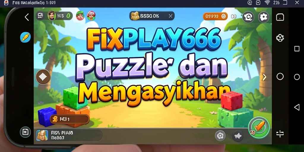 Tampilan gameplay menantang dan menyenangkan dari FIXPLAY666.