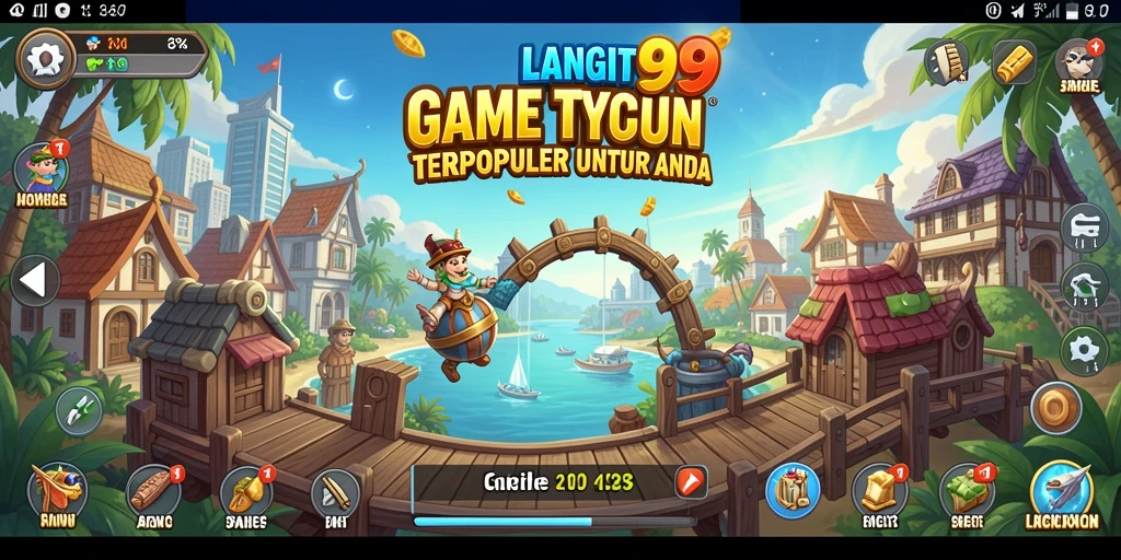 Tampilan gameplay LANGIT99 yang mendebarkan dan realistis.