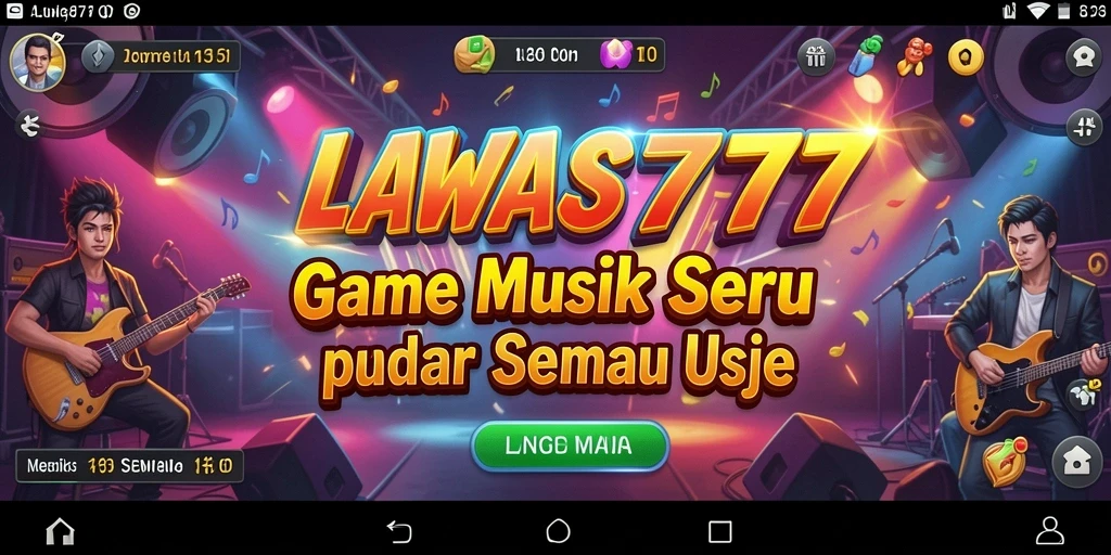 Tampilan gameplay LAWAS777 yang penuh warna dan interaktif.