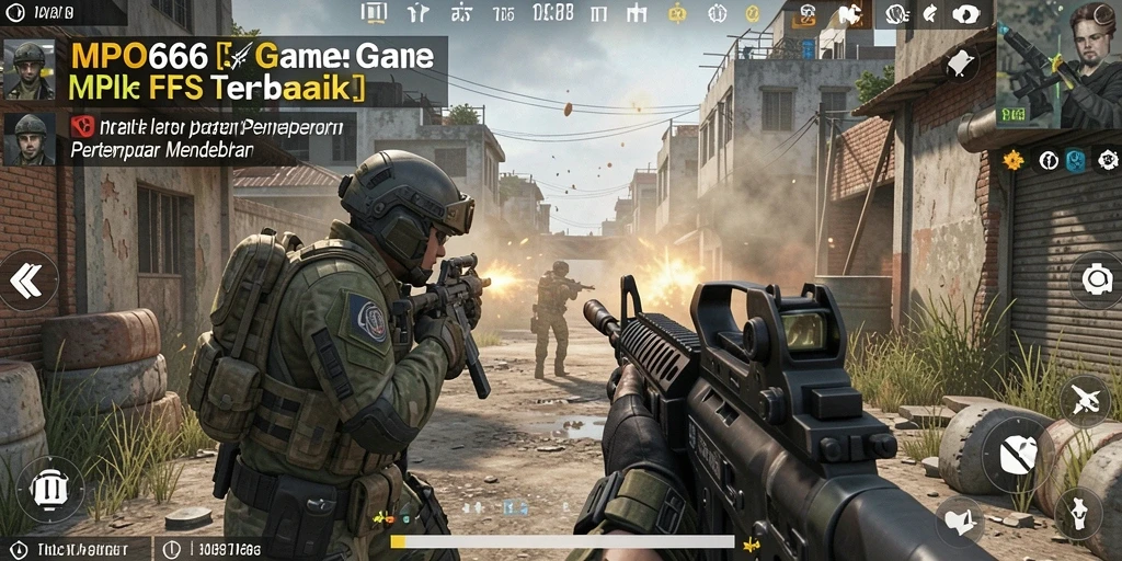 Gameplay MPO666 dengan aksi tembak-menembak yang seru.