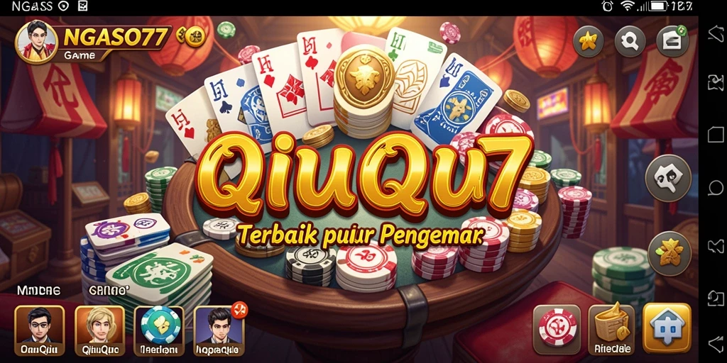 Tampilan gameplay QiuQiu yang menarik dan seru di NGASO77.