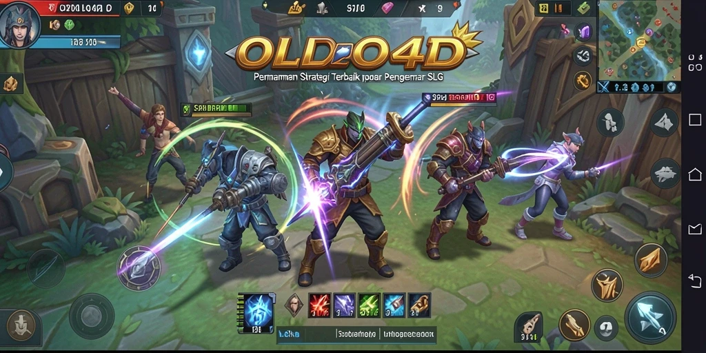Tampilan menarik dari gameplay SLG di OLLO4D.