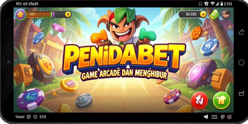 Tampilan gameplay yang mengasyikkan dalam PENIDABET dengan tantangan seru.