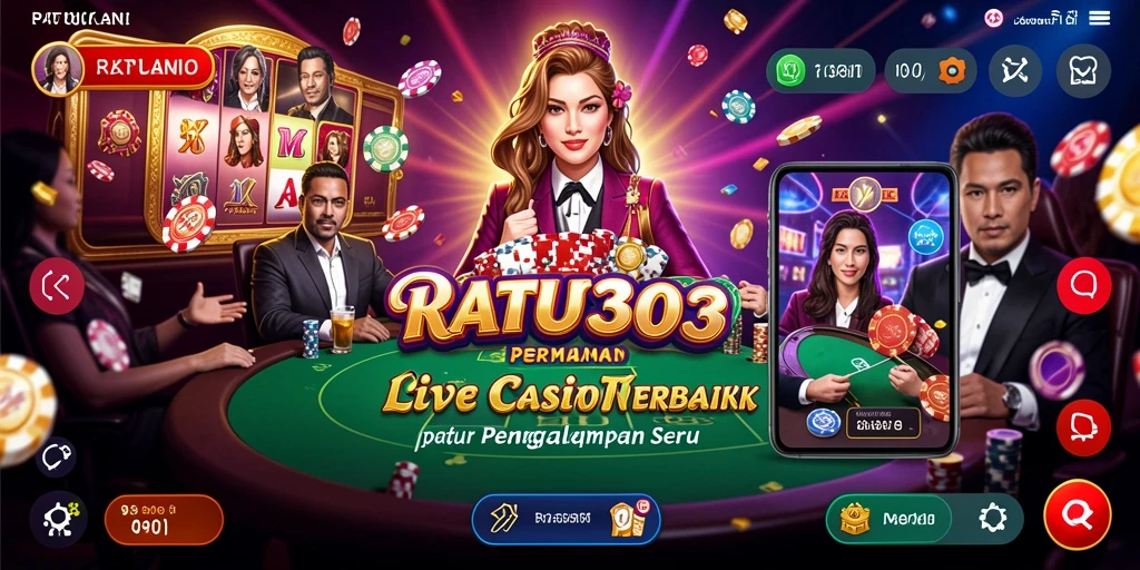 Gameplay seru di RATU303 dengan dealer langsung dan interaksi aktif.