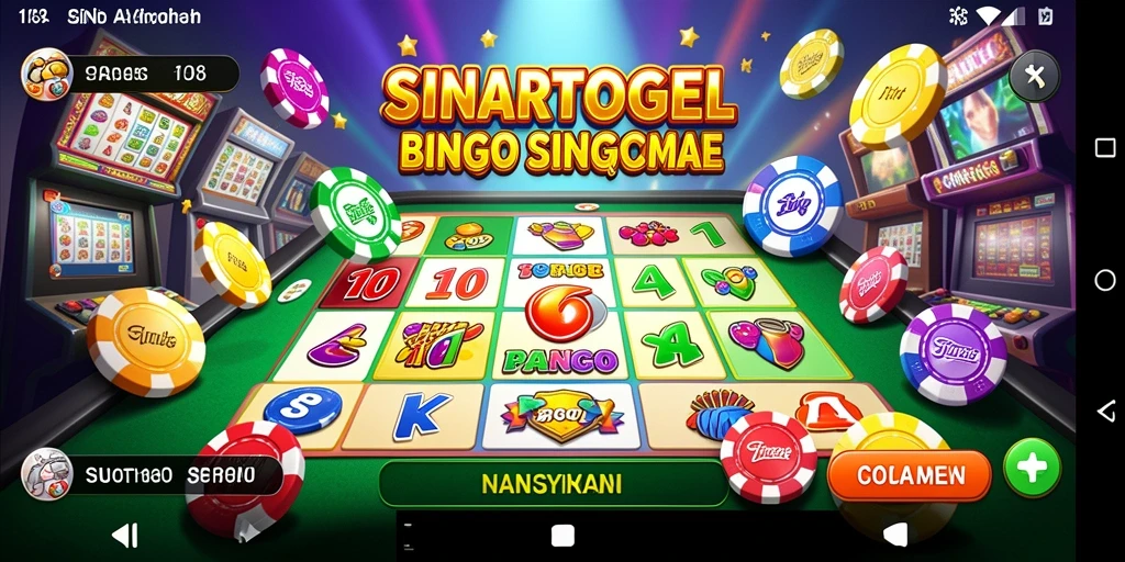 Tampilan gameplay Bingo yang menarik dari SINARTOGEL.